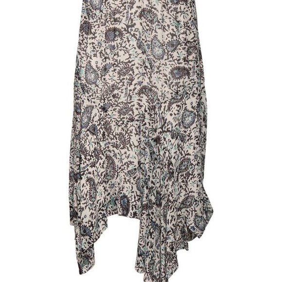 NEW Isabel Marant Printed Midi Skirt Size 36 Women BNWT - Picture 9 of 12